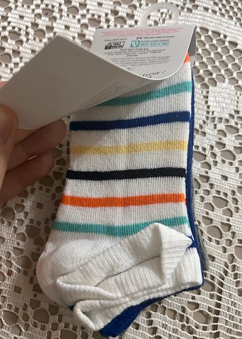 Üçlü Erkek Çocuk Çorap - Görsel 3