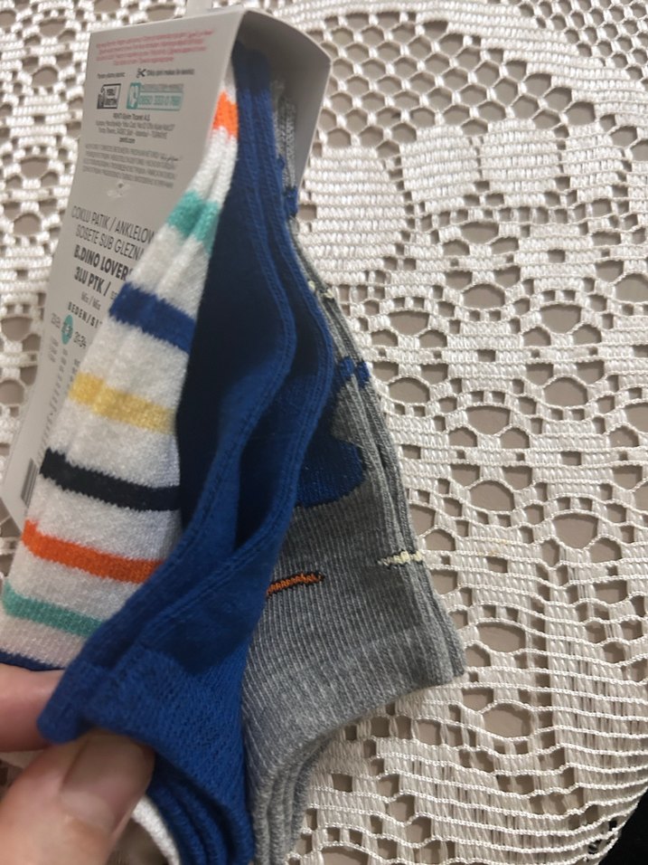 Üçlü Erkek Çocuk  Çorap - Görsel 2