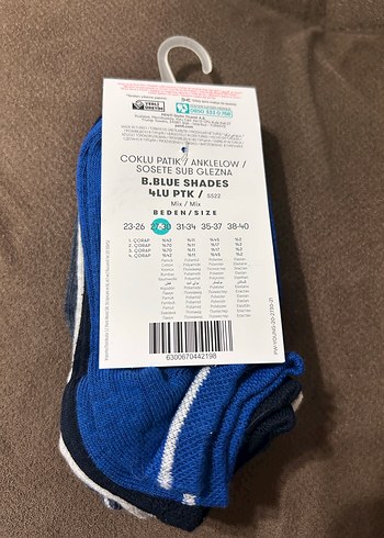 Dörtlü çorap - Görsel 3