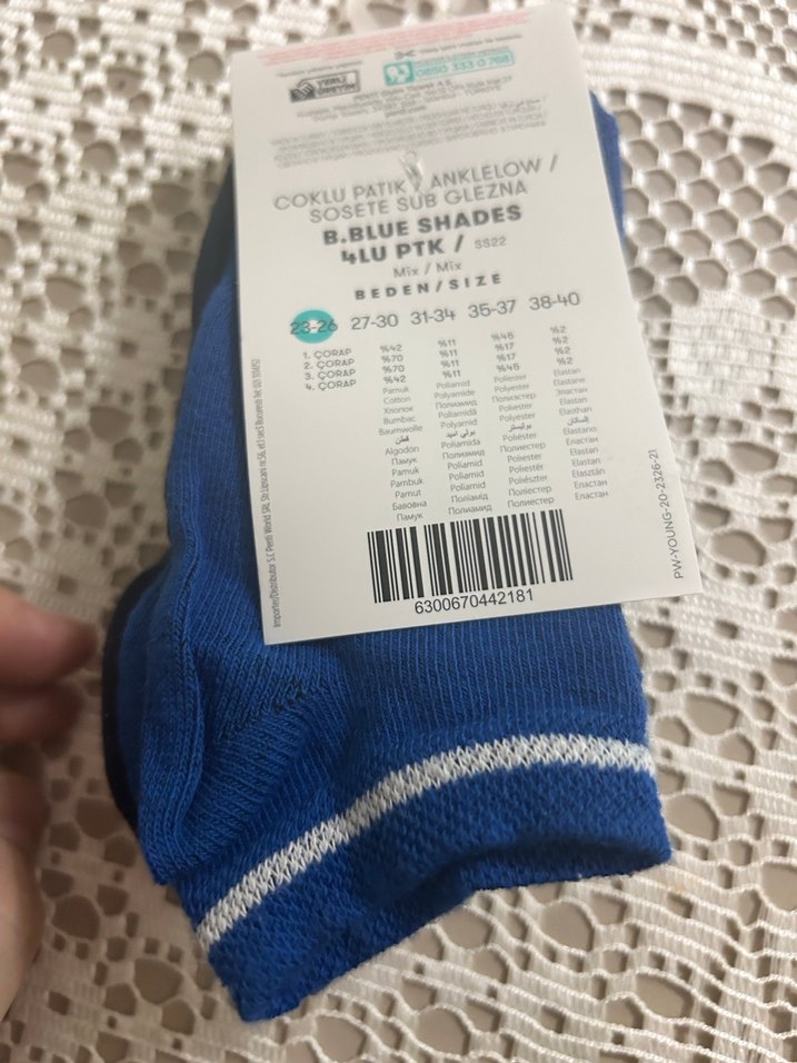 Penti dörtlü erkek çocuk çorap - Görsel 3