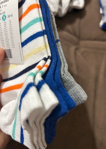 Çoklu Renkli erkek Çorabı - Görsel 5