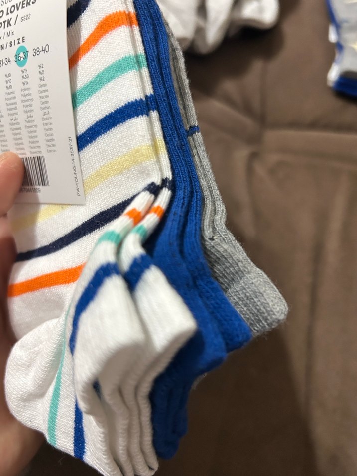 Çoklu Renkli erkek Çorabı - Görsel 5