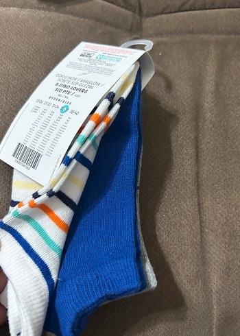 Genç Erkek Gri Baskılı Çorap 35-37 - Görsel 3