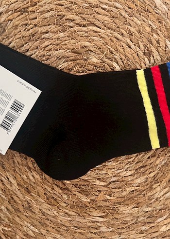 Erkek Siyah Spor Çorap - Görsel 5