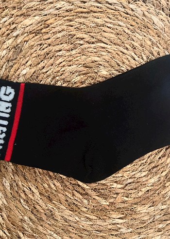 Erkek Siyah Spor Çorap - Görsel 2