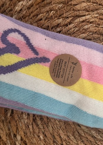 Çok Renkli Çocuk çorabı - Görsel 2