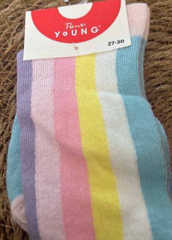 Çok Renkli Çocuk çorabı - Görsel 7