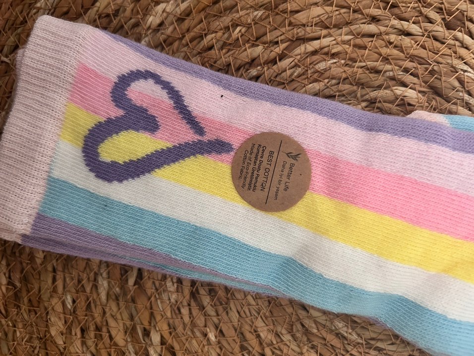 Çok Renkli Çocuk çorabı - Görsel 2