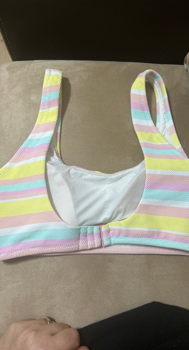 Pastel Renkli Tie-Dye Atlet Sütyen - Görsel 3