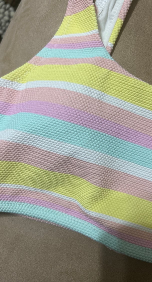 Pastel Renkli Tie-Dye Atlet Sütyen - Görsel 2