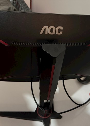 Siyah Kavisli Bilgisayar Monitörü AOC - Görsel 4