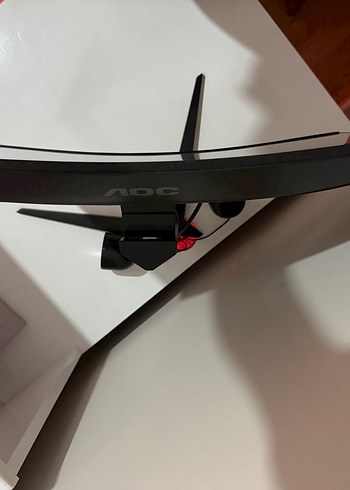 Siyah Kavisli Bilgisayar Monitörü AOC - Görsel 5