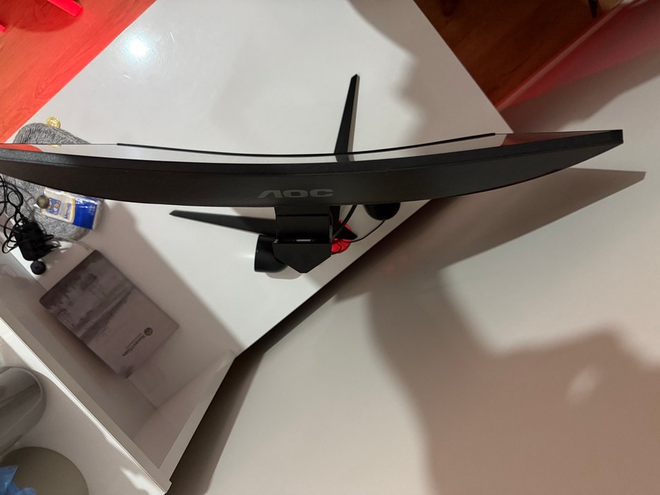 Siyah Kavisli Bilgisayar Monitörü AOC - Görsel 5