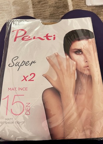 Penti 2 li 15 DEN Mat İnce Ten rengi Külotlu Çorap