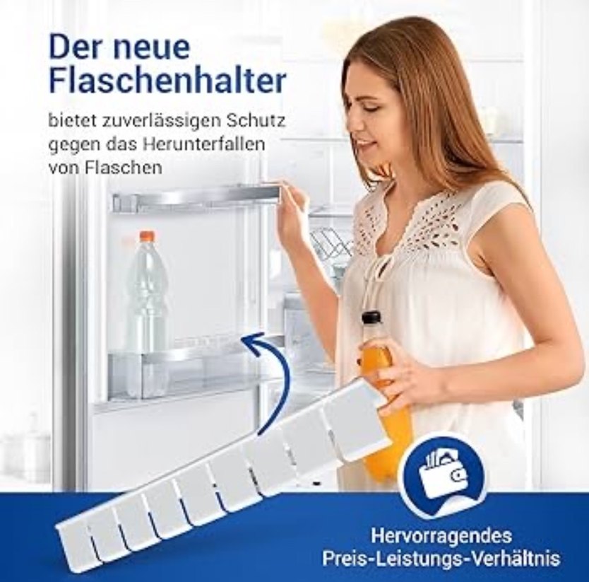 Bosch-Siemens-Profilo Buzdolabı Şişe Tutucu.Sıfır ürün - Görsel 2