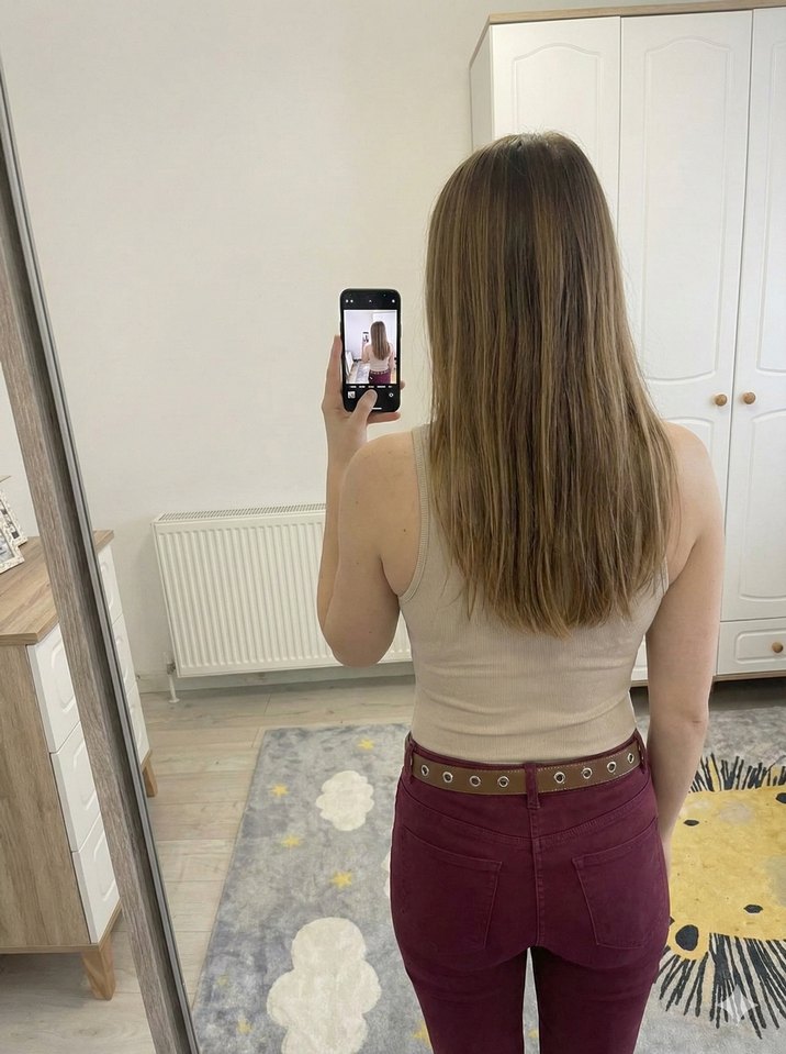 People by Fabrika M beden bej renk çıtçıtlı body. yepyeni gibi - Görsel 2