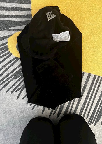 Timi Kids Marka 5 yaş siyah renk kız çocuk tayt. Yeni gibi - Görsel 5