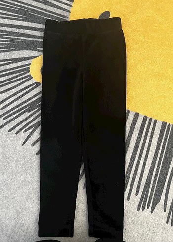 Timi Kids Marka 5 yaş siyah renk kız çocuk tayt. Yeni gibi - Görsel 3