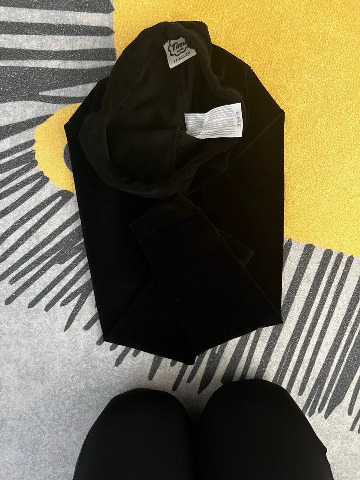 Timi Kids Marka 5 yaş siyah renk kız çocuk tayt. Yeni gibi - Görsel 5