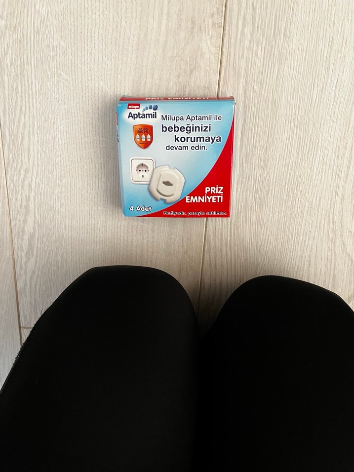 4 adet bebek priz koruyucu /priz emniyeti. Sıfır ürün - Görsel 3