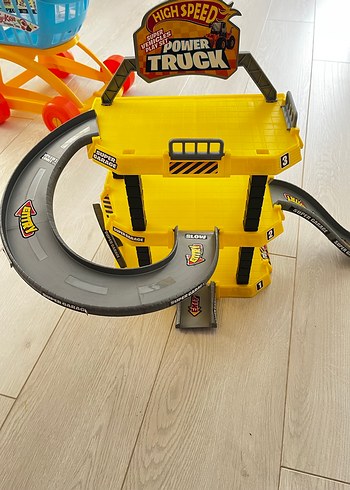 3 katlı kaydıraklı otopark oyuncak - Görsel 2