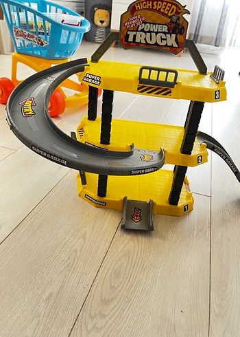 3 katlı kaydıraklı otopark oyuncak - Görsel 3