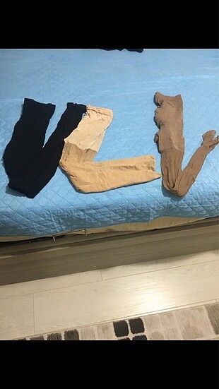 Penti Marka 3 adet L beden korse külotlu çorap