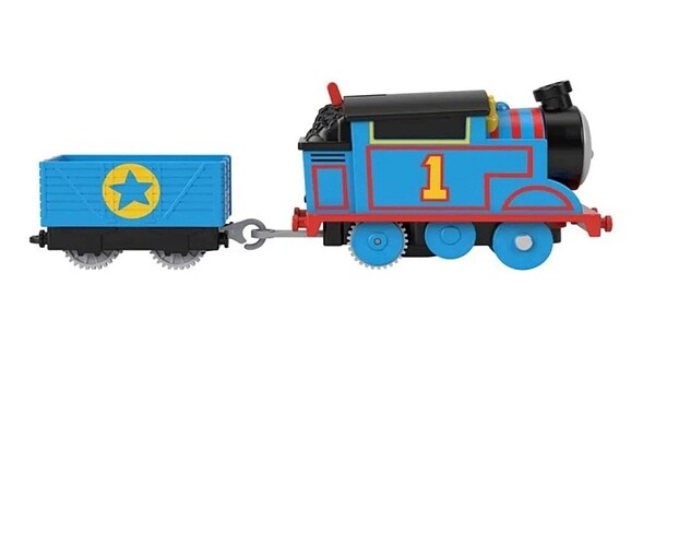 Diğer Mattel marka No:1 orijinal Thomas pilli ve büyük boy Thomas ve t