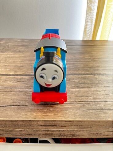 Beden Renk Mattel marka No:1 orijinal Thomas pilli ve büyük boy Thomas ve t