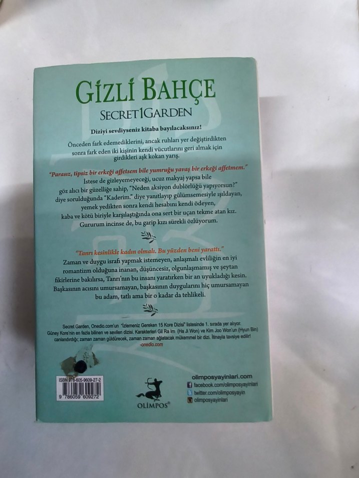 Gizli Bahçe - Kang Yi-eul Roman - Görsel 2