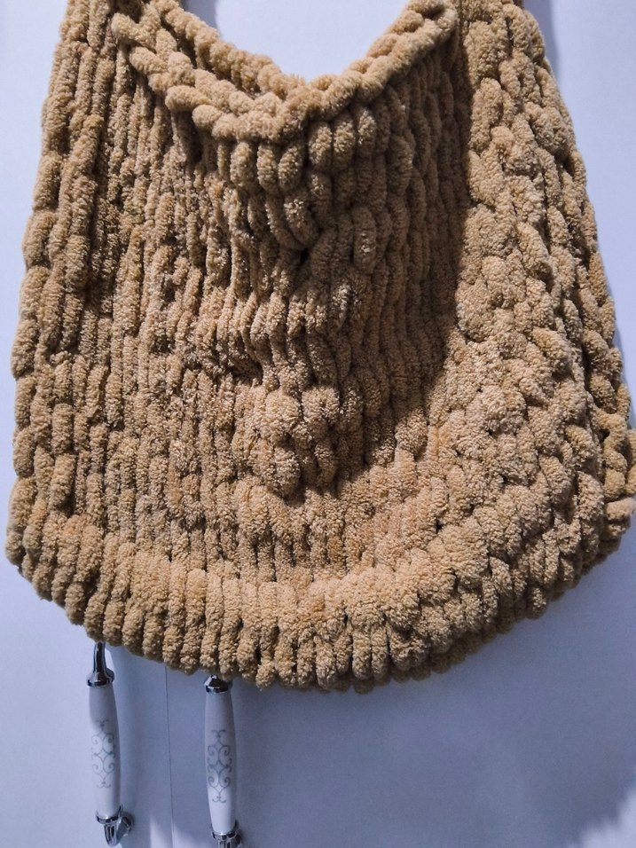 Örgü Yeşil ve Kahverengi Günlük Çanta 2çanta 300 - Görsel 5