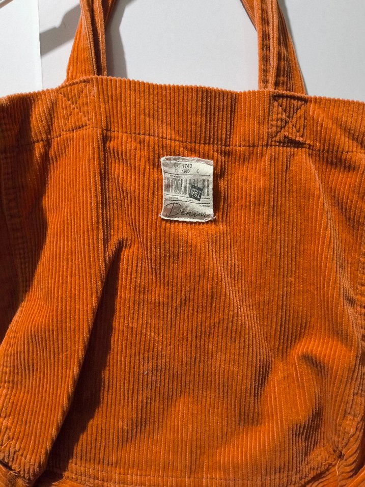 Turuncu Parlak Keten Kadın Omuz Çantası - Görsel 2