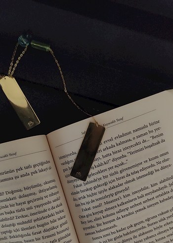 Minimalist kitap ayracı  - Görsel 2