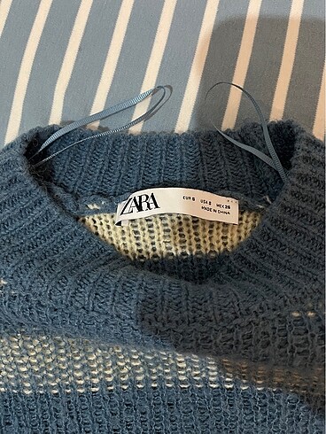 zara crop kazak - Görsel 2