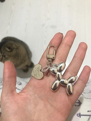  Beden beyaz Renk Çanta charm