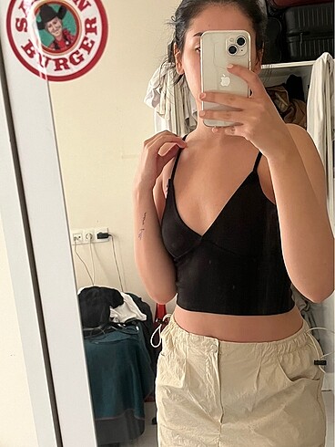 s Beden Siyah crop