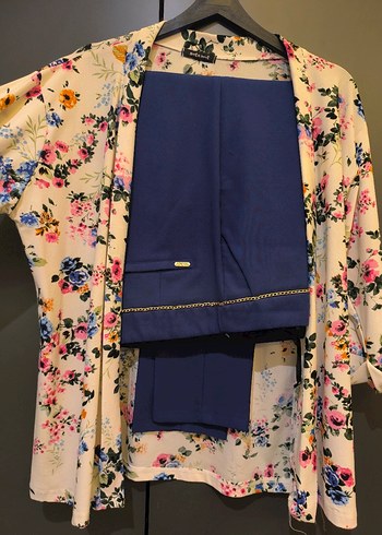 Kadın pantolon ceket takım - Görsel 4