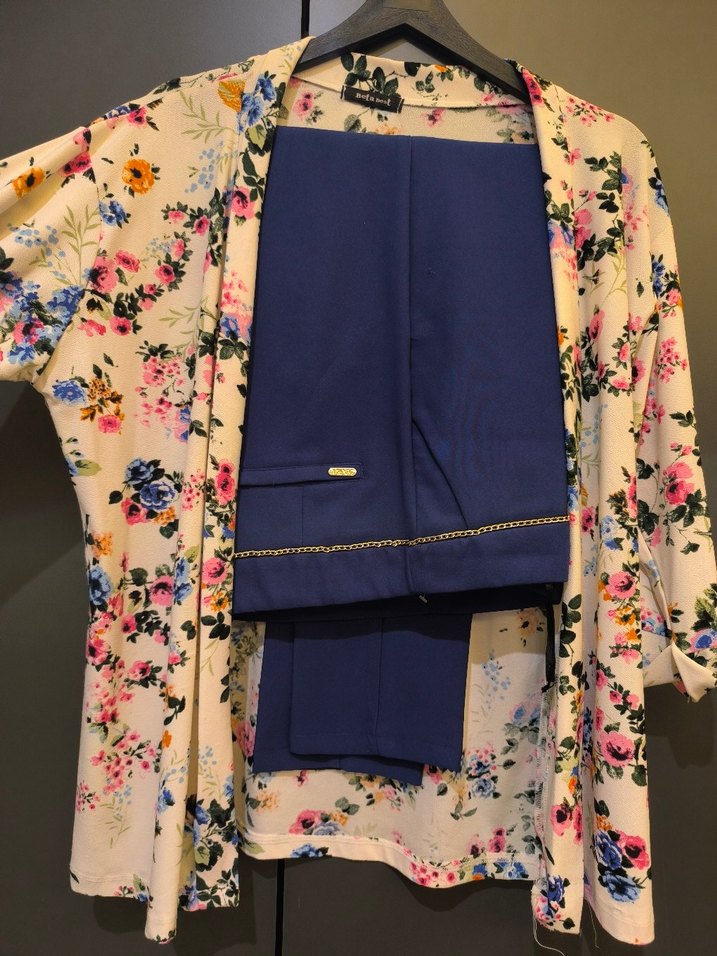 Kadın pantolon ceket takım - Görsel 4