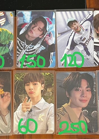 Skz stray kids PC pob photocard