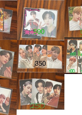 Skz stray kids PC pob photocard