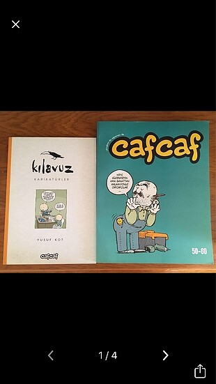 Cafcaf dergi kitapları
