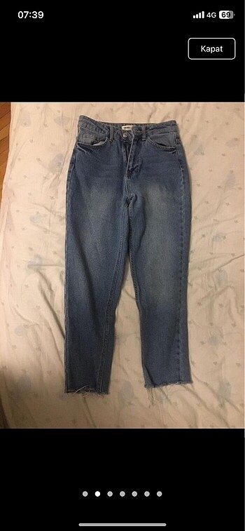 34 Beden Bershka Mom Jean