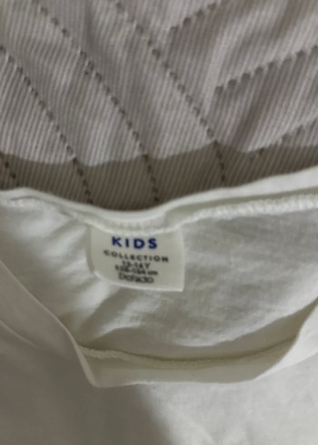 Beyaz Baskılı kız çocuk Tişörtü - Görsel 2