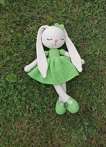 Amigurumi uzun kulak tavşan 