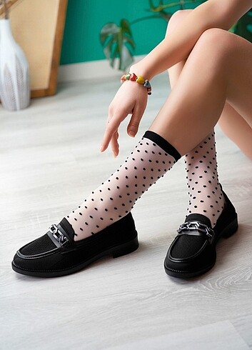 37 Beden siyah Renk Kadın Loafer Oxford Ayakkabı