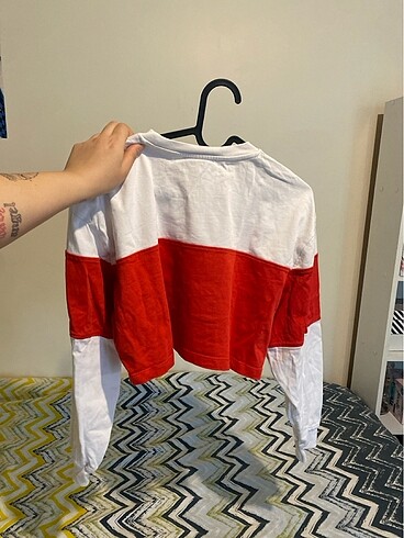 m Beden beyaz Renk Zara coca cola crop