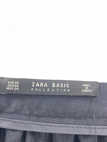 xs Beden siyah Renk Zara Midi Etek %70 İndirimli.