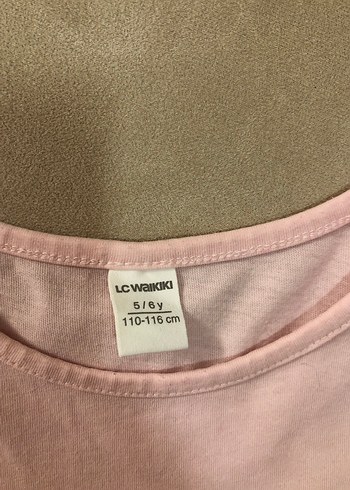 Kız Çocuk Pembe Uzun Kollu Basic Tişört - Görsel 3