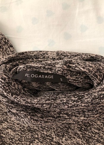 Kadın Gri Yüksek Yakalı İnce Triko Kazak - Görsel 3