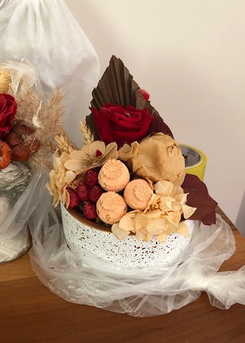 Kuru Çiçekli Dekoratif terraryumlar - Görsel 5